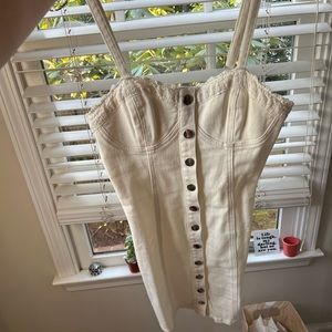 Super cute Jean mini dress